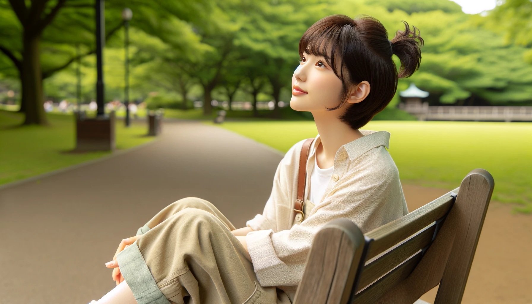 公園に人